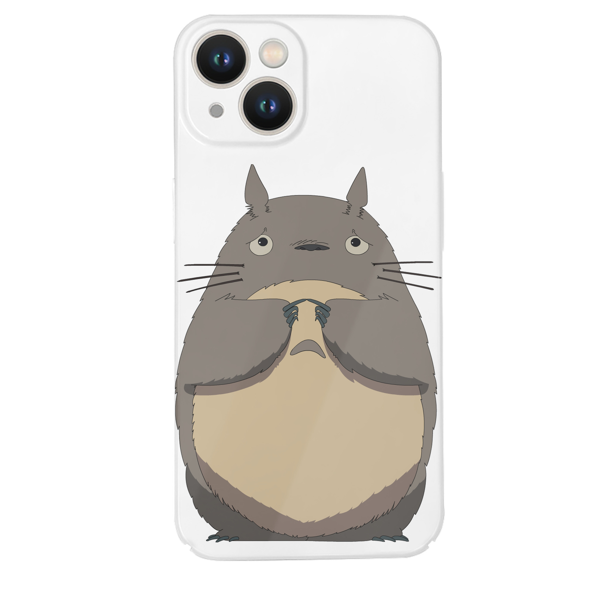 （画像用） となりのトトロ 草壁メイ 草壁サツキ My Neighbor Totoro Satsuki Kusakabe Mei Kusakabe 【iPhone 14シリーズ対応】ハードケース